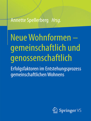cover image of Neue Wohnformen – gemeinschaftlich und genossenschaftlich